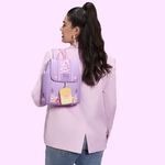 Tangled Rapunzel Exclusive Floral Flap Mini Backpack with Coin Bag LFlifestyle2 view 3